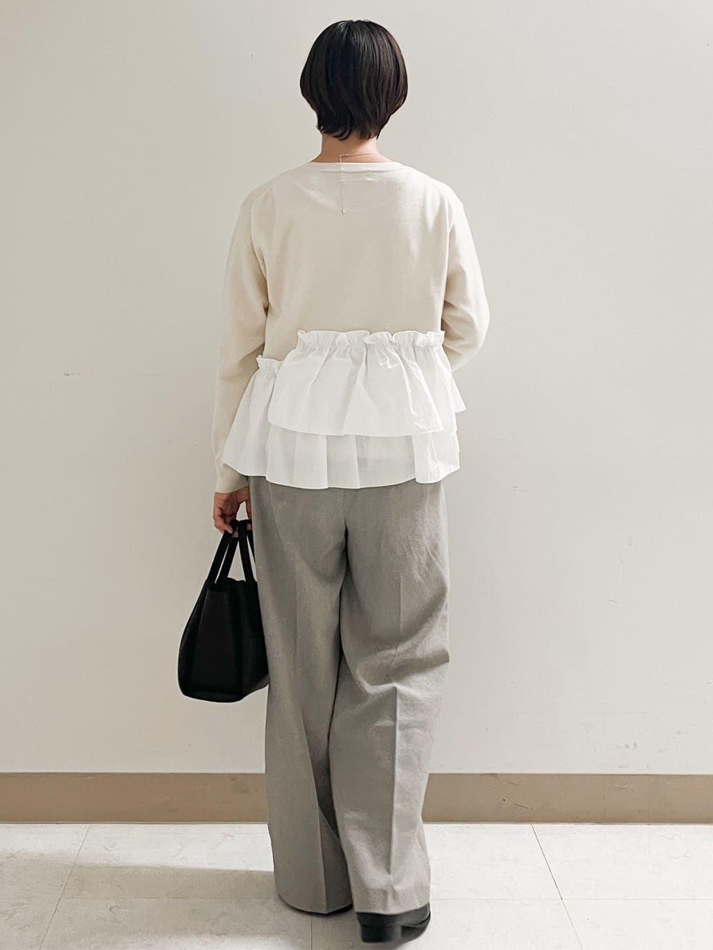 あかねさんの「OPAQUE.CLIP｜【抗菌防臭加工／通勤対応】チェーンデザインローファー」を使ったコーディネート