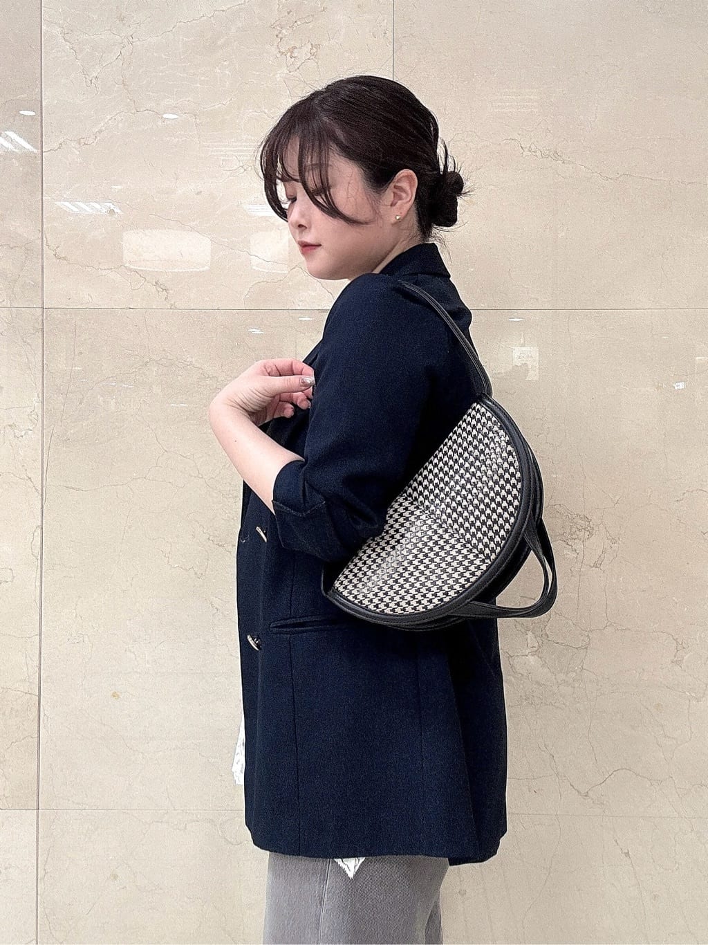 mさんの「HIROKO HAYASHI｜LONDRA（ロンドラ）2wayショルダーバッグ」を使ったコーディネート