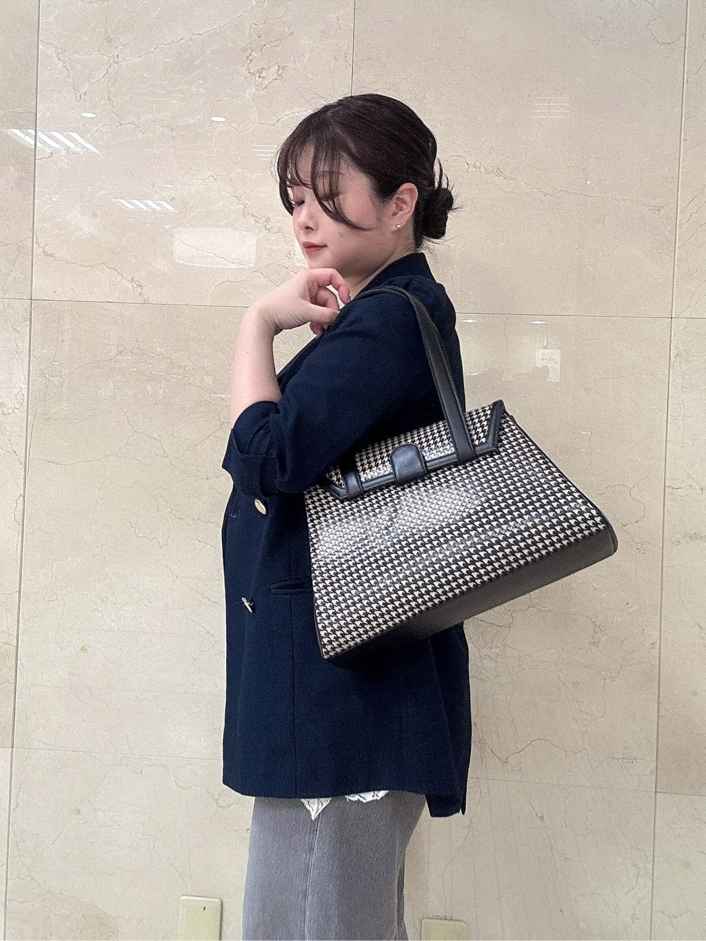 mさんの「HIROKO HAYASHI｜LONDRA（ロンドラ）トートバッグ」を使ったコーディネート