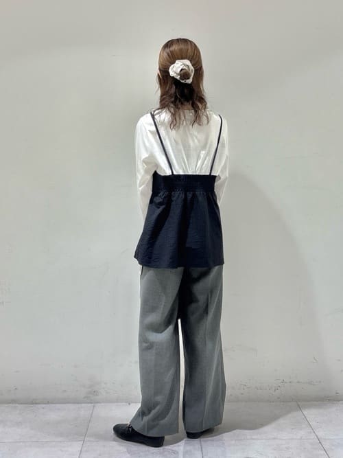 kyokaさんの「UNTITLED｜【洗える/ゆったりシルエット】ビスチェドッキング　プルオーバー」を使ったコーディネート