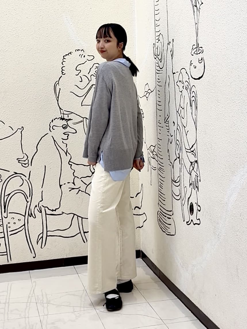 YUKAさんの「UNTITLED｜【8色展開/体型カバー】魅せるタイムレスニット」を使ったコーディネート