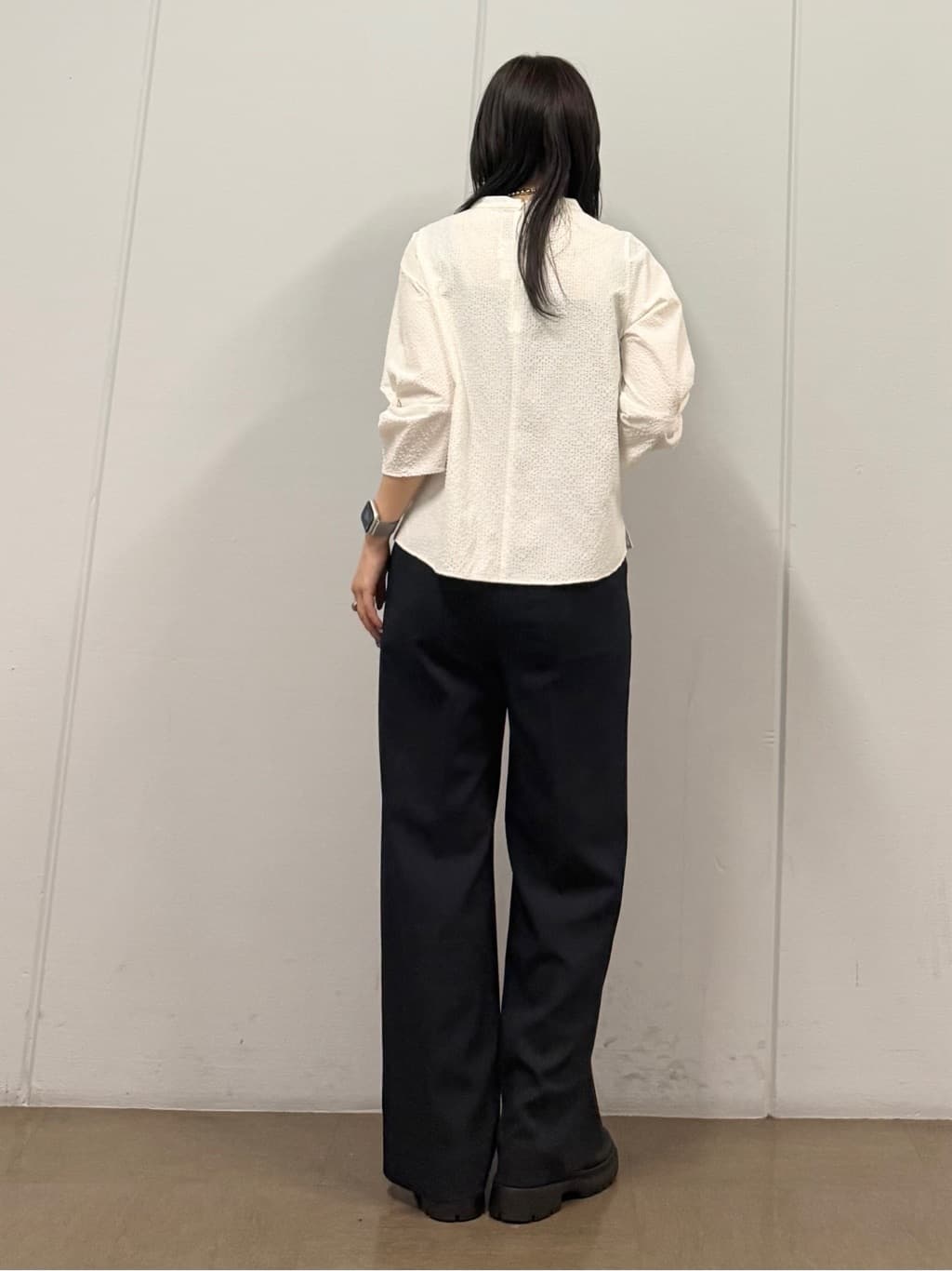 mizukiさんの「INDIVI｜【UVケア／吸汗速乾】スリーブデザインブラウス」を使ったコーディネート