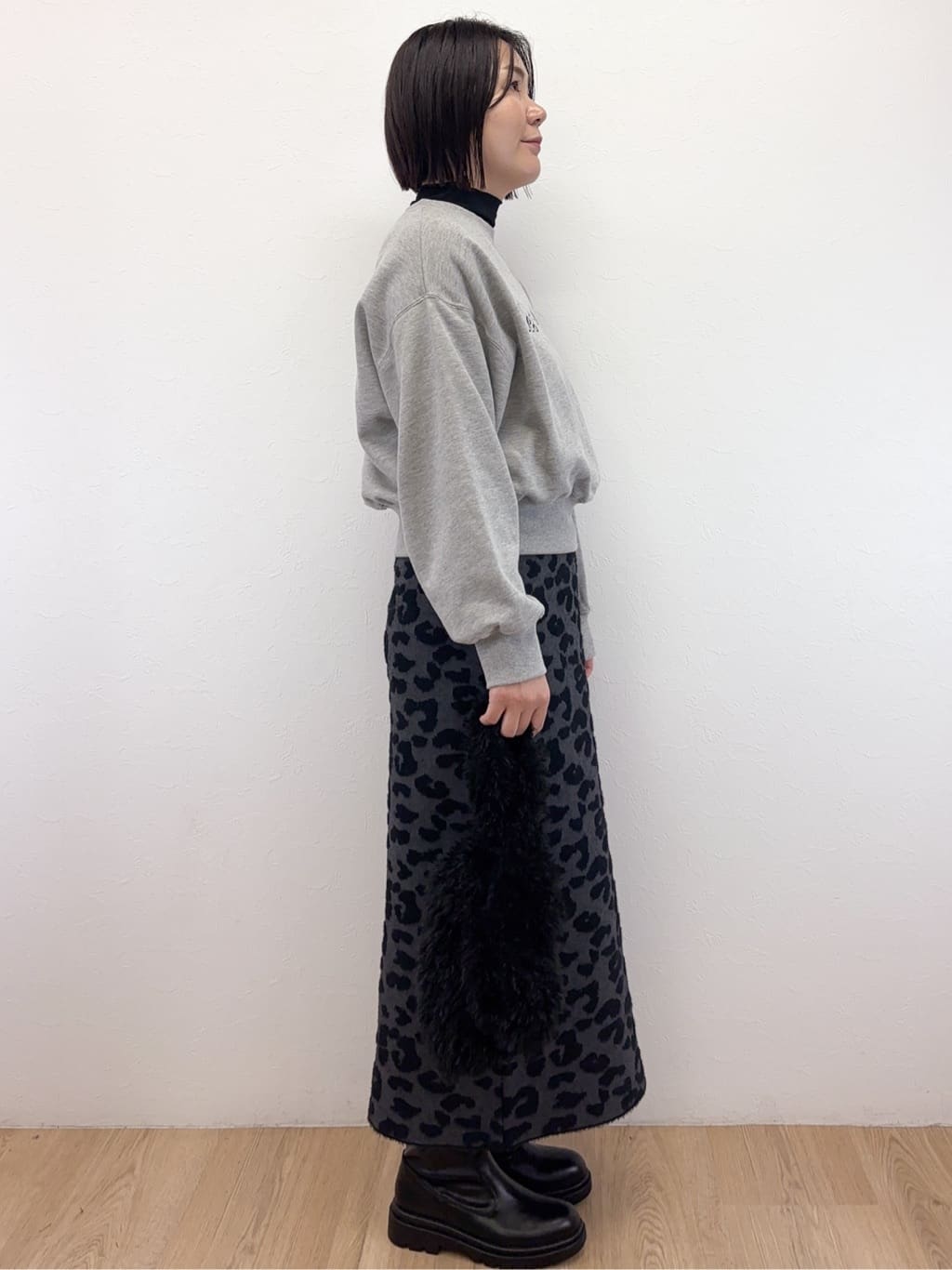 Takeさんの「OPAQUE.CLIP｜シアーハイネックトップス【洗濯機OK】」を使ったコーディネート