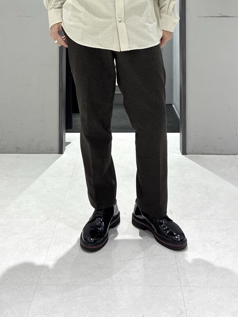 わいずみさんの「TAKEO KIKUCHI｜【None Of Stress】アクティブジャージ 千鳥 パンツ」を使ったコーディネート