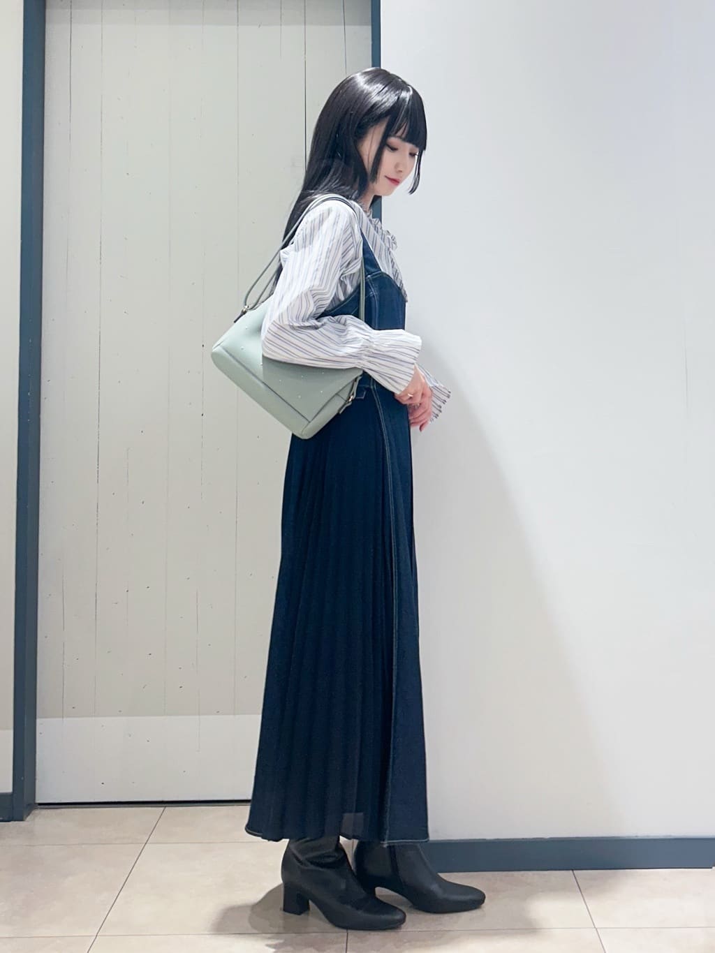 yukinoさんの「grove｜フリルカラーリボンブラウス」を使ったコーディネート