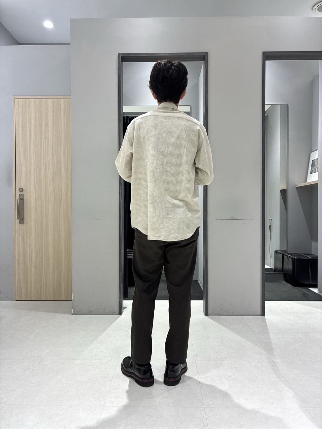 わいずみさんの「TAKEO KIKUCHI｜【None Of Stress】アクティブジャージ 千鳥 パンツ」を使ったコーディネート
