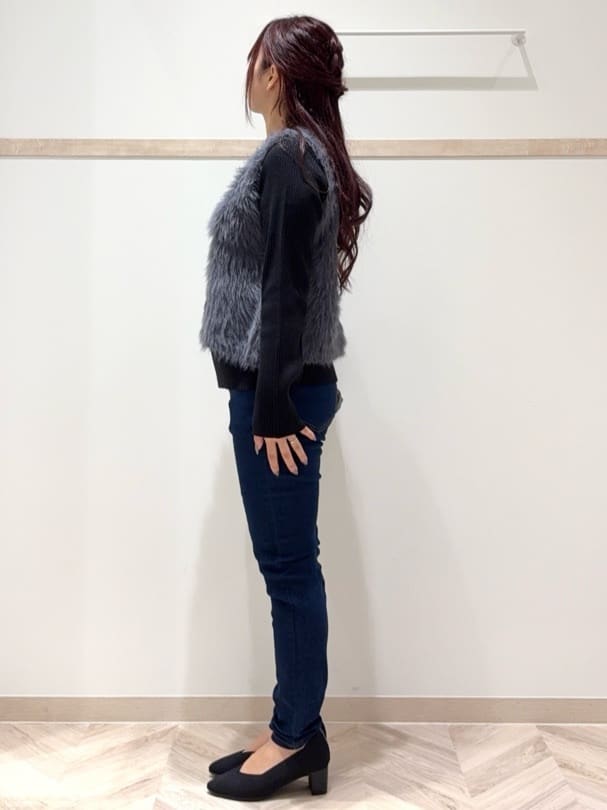 nanaさんの「SHOO･LA･RUE｜【SS-LL】ストレッチ デニムスキニーパンツ」を使ったコーディネート