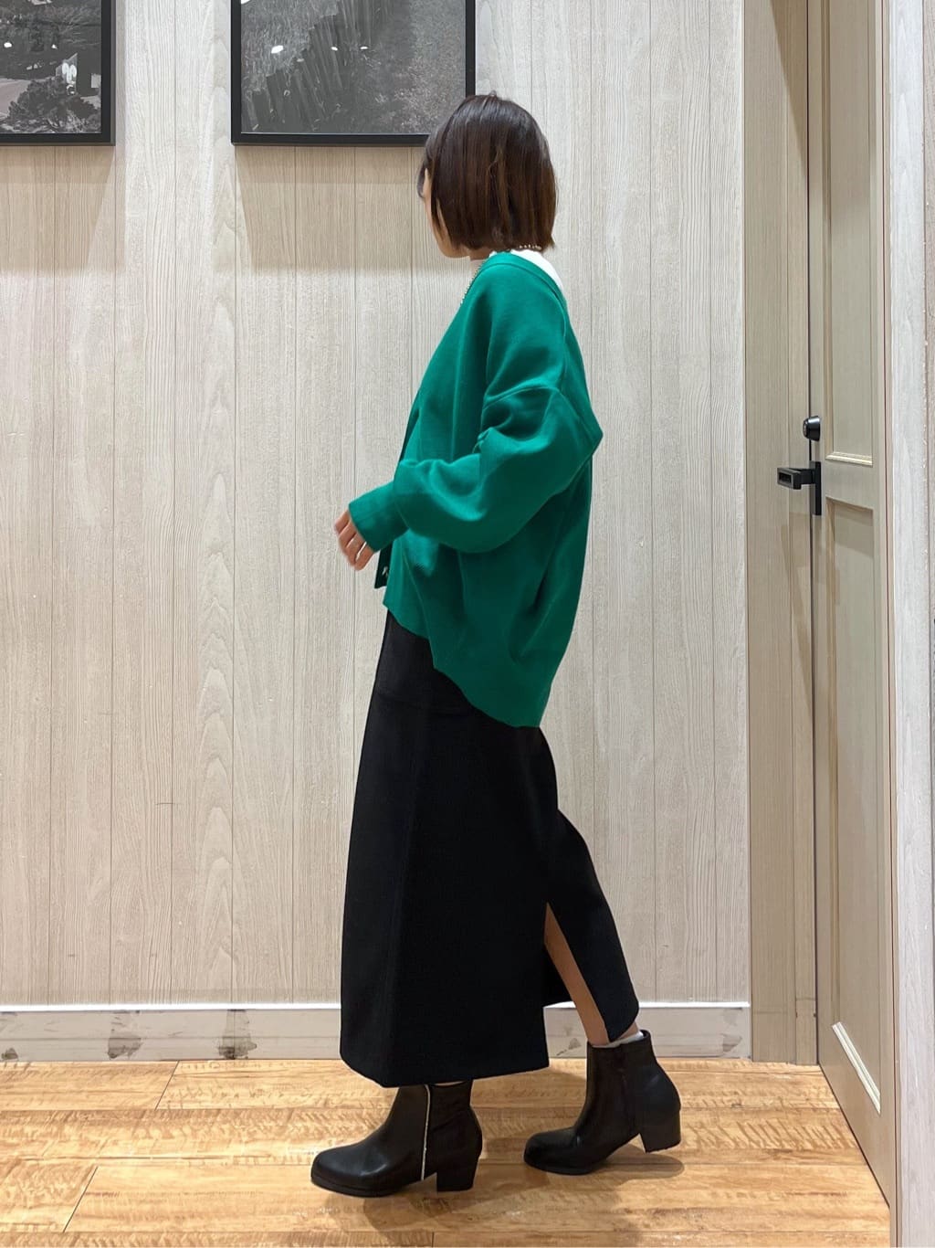 shirayuuuさんの「SHOO･LA･RUE｜ラメ入りファートートバッグ」を使ったコーディネート