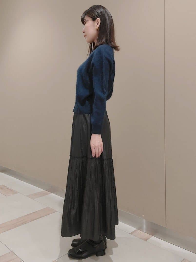 saiさんの「Reflect｜【腰周りすっきり◎】プリーツギャザースカート」を使ったコーディネート