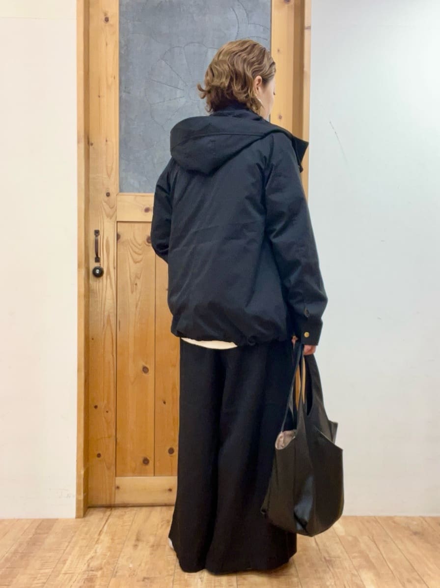 ゆみさんの「SHOO･LA･RUE｜【着丈選べる/S-LL】スタイルアップが叶う ベルト付きワイドパンツ」を使ったコーディネート