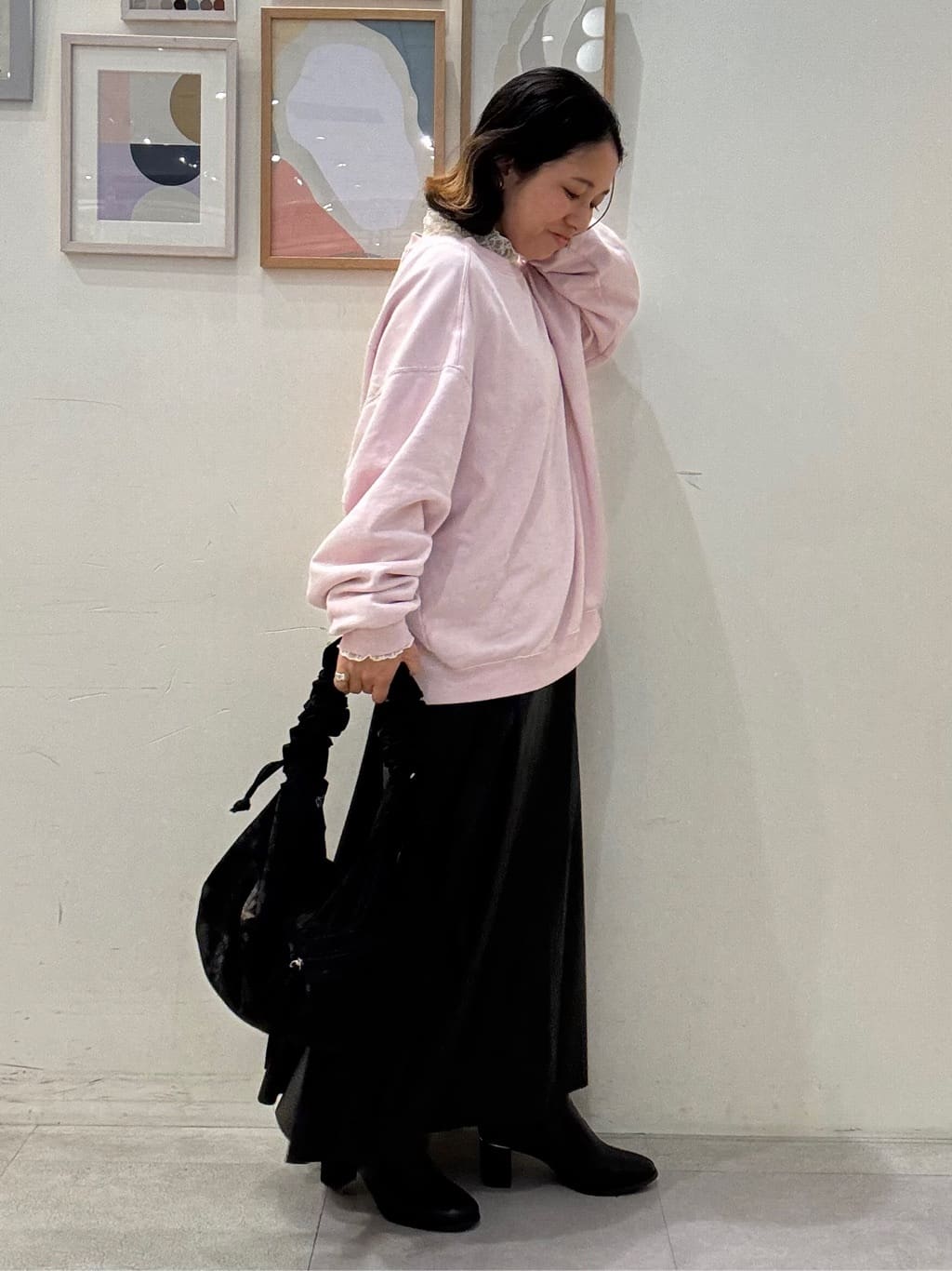 たけぴさんの「SHOO･LA･RUE｜【S-LL】上品なレースハイネックトップス」を使ったコーディネート