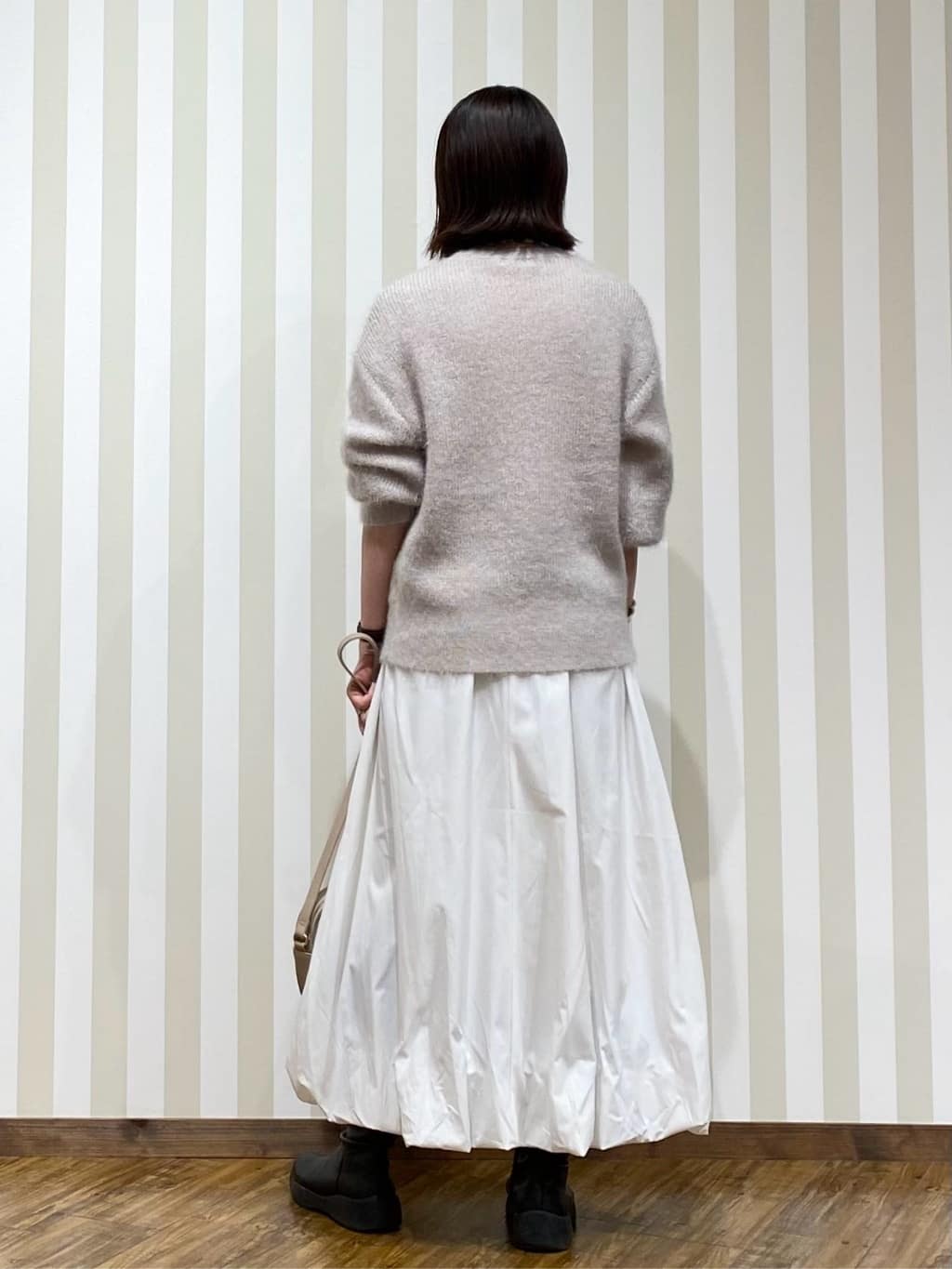 SAOさんの「SHOO･LA･RUE｜バルーンスカート」を使ったコーディネート