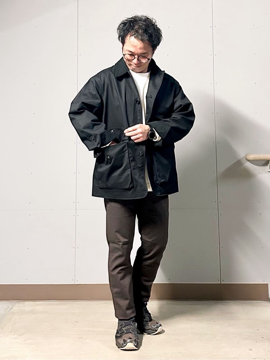 KENJI Iさんの「THE SHOP TK｜デッキブルゾン 【手洗い可/リラックスシルエット】」を使ったコーディネート