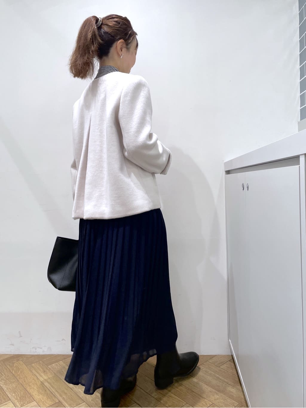 Junさんの「index｜アシンメトリーレイヤードボウタイブラウス【洗濯機OK／イージーアイロン／防シワ】《XS～3L》」を使ったコーディネート