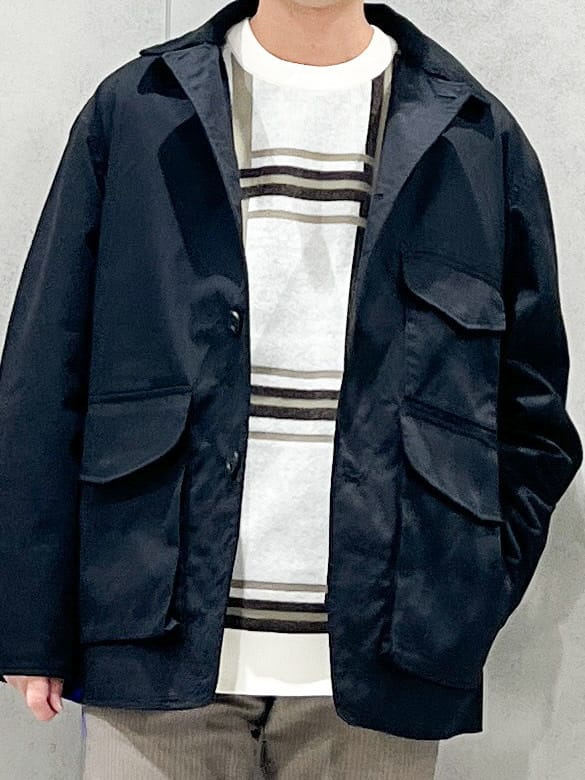 SHI-MAさんの「THE SHOP TK｜デッキブルゾン 【手洗い可/リラックスシルエット】」を使ったコーディネート