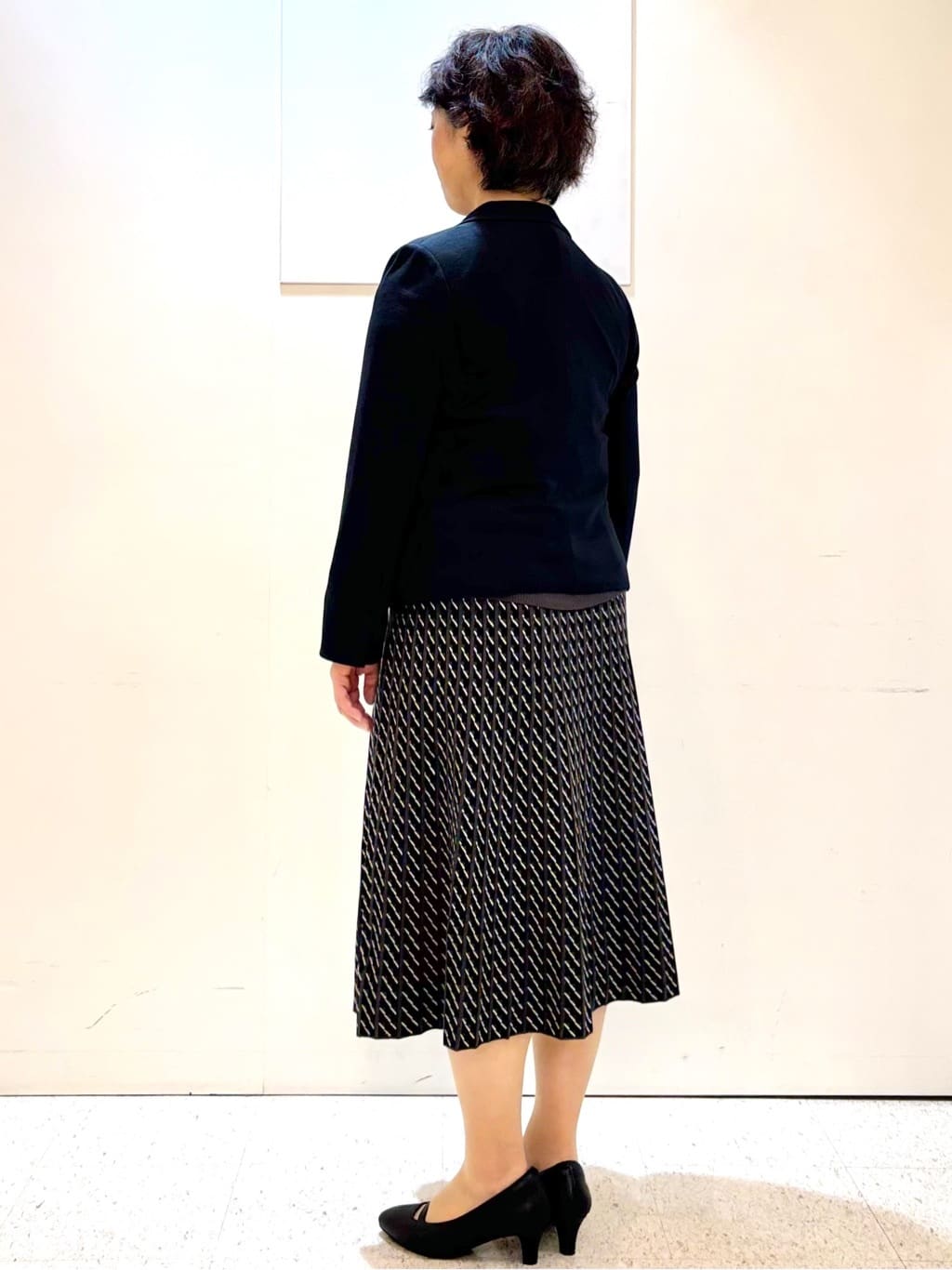 ヤスコさんの「Reflect｜【SS-4Lサイズ】匠ジャケット／ベーシックテーラード／WEB先行カラーあり」を使ったコーディネート
