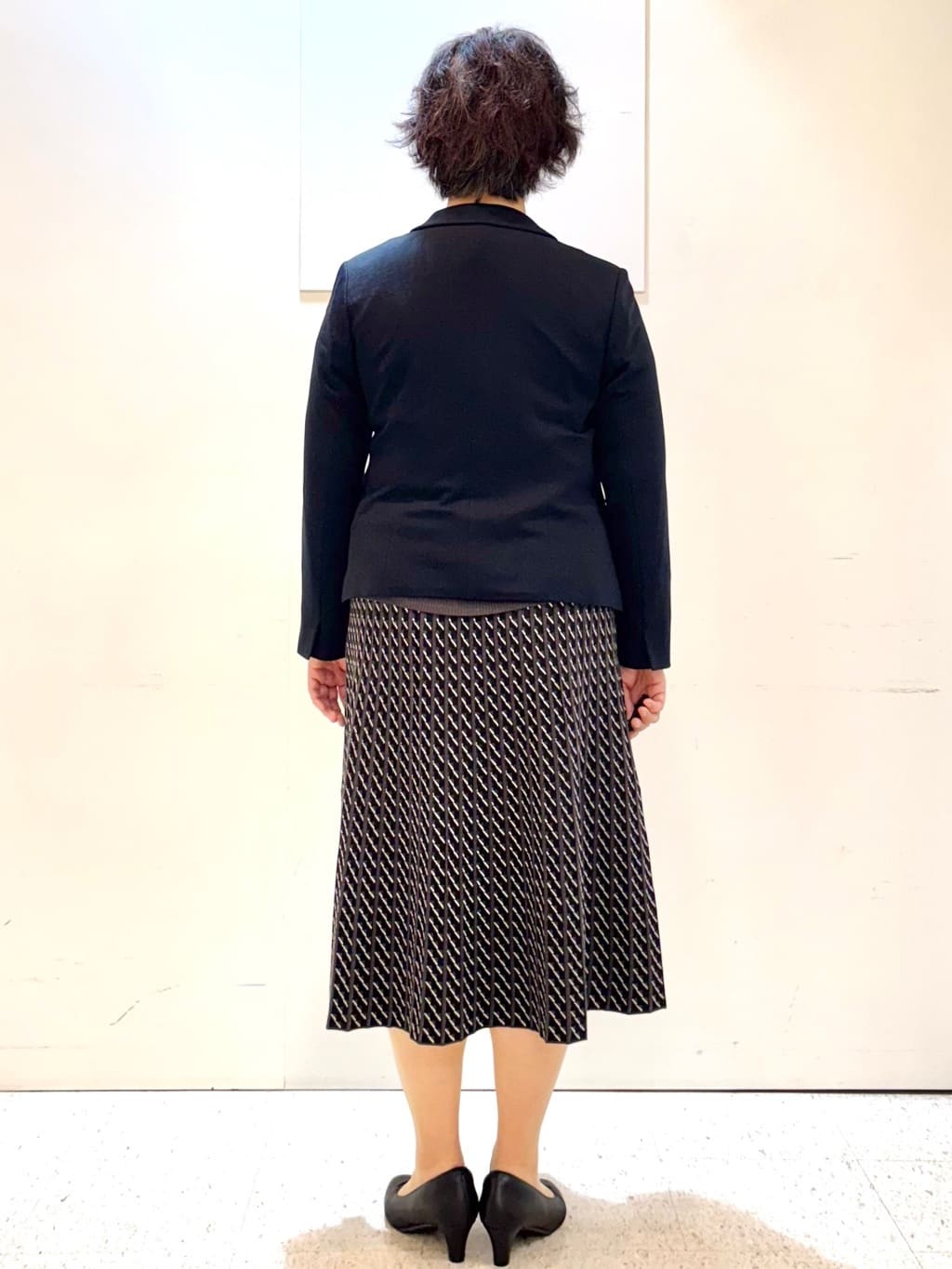 ヤスコさんの「Reflect｜【SS-4Lサイズ】匠ジャケット／ベーシックテーラード／WEB先行カラーあり」を使ったコーディネート