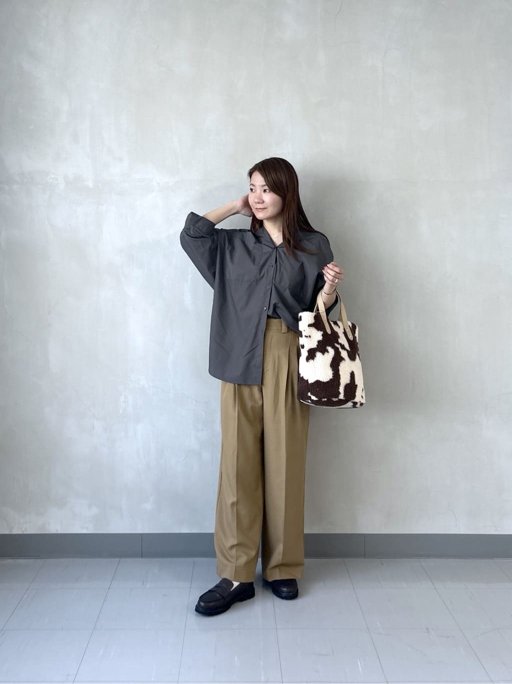 takaさんの「INDIVI｜Timeless｜モードスラックス」を使ったコーディネート