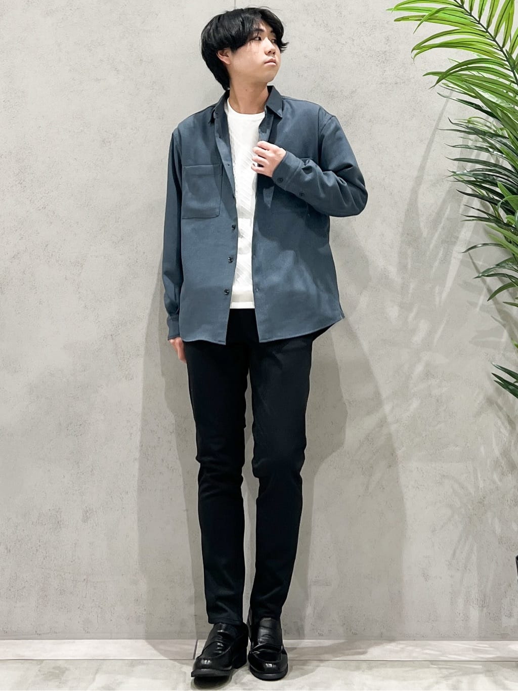 SHI-MAさんの「THE SHOP TK｜【無地に飽きた方へ】ふくれジャカードスウェット　洗濯機OK/6色展開/ユニセックスでおすすめ！」を使ったコーディネート
