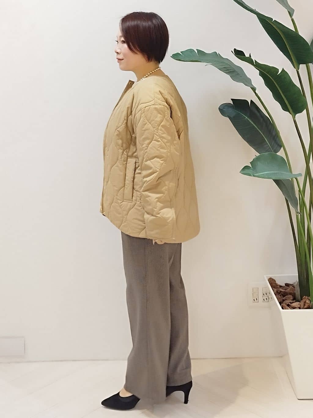 s u g iさんの「UNTITLED｜【洗える/ゆったりシルエット】ビスチェドッキング　プルオーバー」を使ったコーディネート