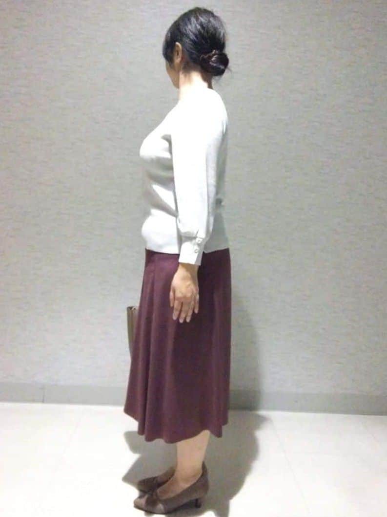 sakoさんの「Reflect｜【ライトアウター／ゆったりシルエット／気軽な羽織に◎】ドライタッチカーディガン」を使ったコーディネート
