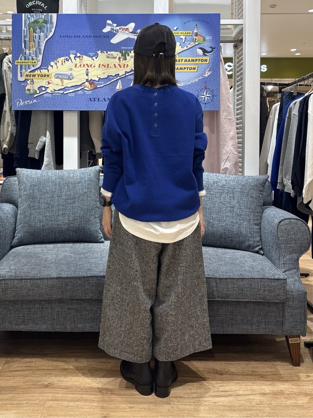 risaさんの「Dessin｜【洗える】裾ドロスト付きカットソー」を使ったコーディネート