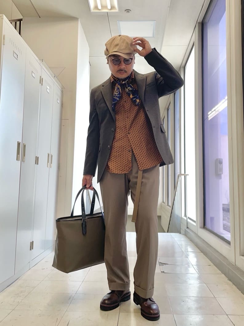 MAKOTO AIさんの「TAKEO KIKUCHI｜【None Of Stress】アクティブジャージ 千鳥 ジャケット」を使ったコーディネート