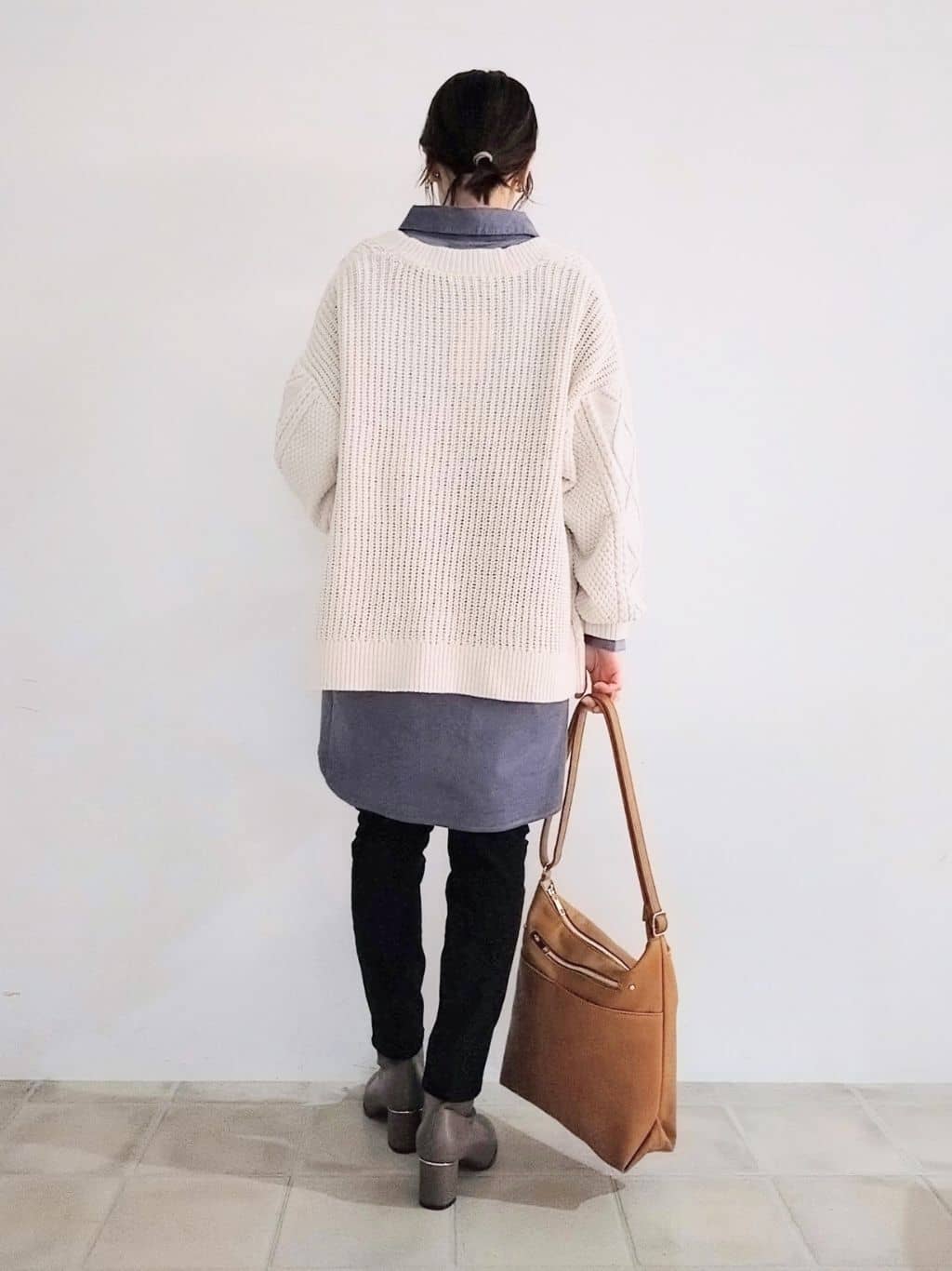 miomioさんの「SHOO･LA･RUE｜ビッグボールチェーンネックレス」を使ったコーディネート