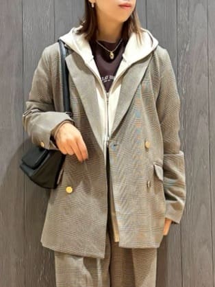 meiさんの「SHOO･LA･RUE｜【S-LL】美しく見せる ボートネックロンT」を使ったコーディネート