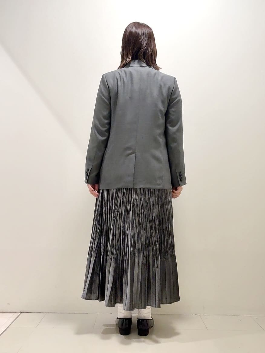 YUIさんの「UNTITLED｜【セットアップ可】ウールライク ダブルブレストジャケット」を使ったコーディネート