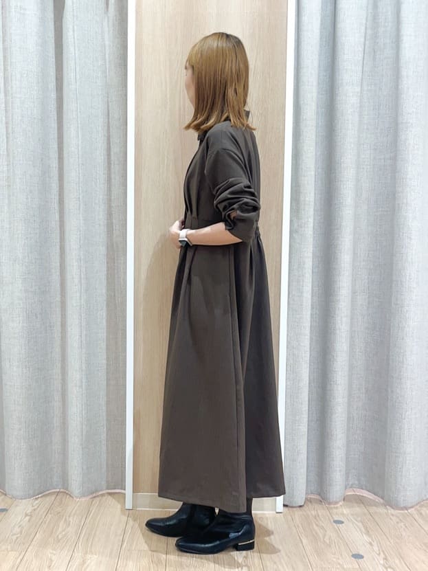 みーちゃんさんの「grove｜品よくまとう、大人のシャツワンピース」を使ったコーディネート