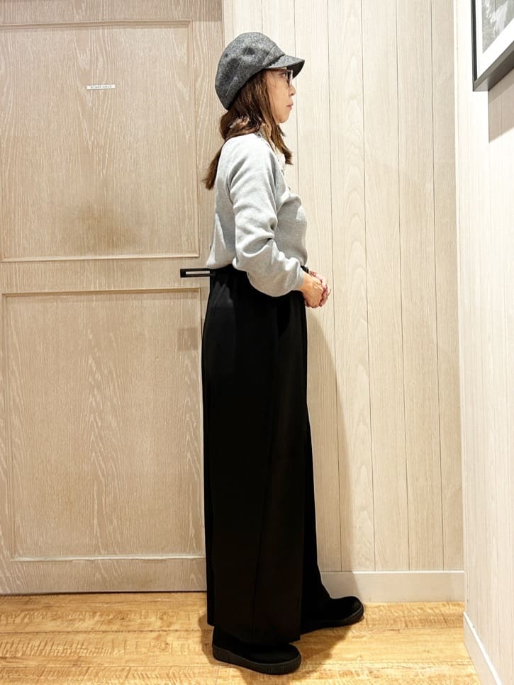 yukaさんの「SHOO･LA･RUE｜【着丈選べる/S-LL】スタイルアップが叶う ベルト付きワイドパンツ」を使ったコーディネート