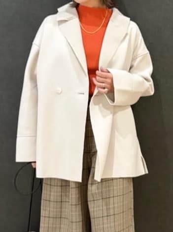 misakiさんの「SHOO･LA･RUE｜【セットアップ可】チェック柄タックハーフパンツ」を使ったコーディネート
