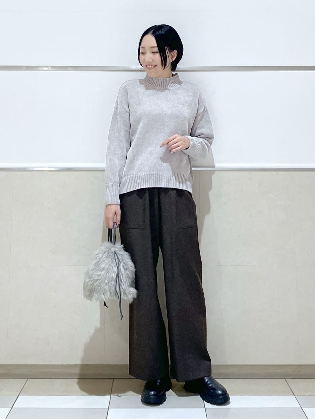 eriko さんの「Dessin｜ダンボールジップブルゾン」を使ったコーディネート