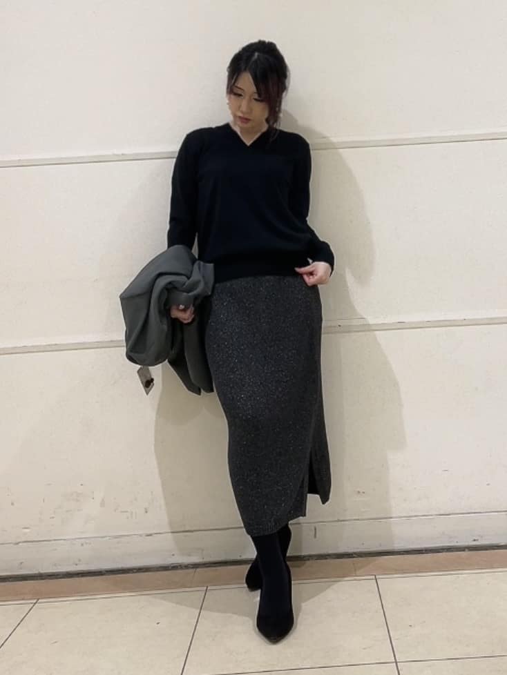 watanabeさんの「UNTITLED｜【セットアップ可】ウールライク ダブルブレストジャケット」を使ったコーディネート