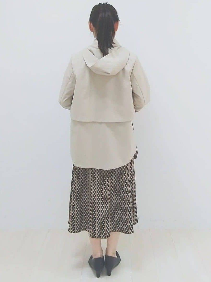 SANAさんの「Reflect｜【すっきり見え／フード取り外し可／通勤におすすめ◎】ライティアウター」を使ったコーディネート