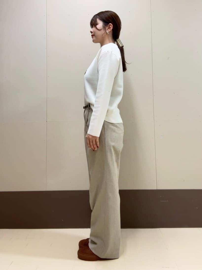 Atsumiさんの「UNTITLED｜【洗える】モックネックミラノリブニット」を使ったコーディネート