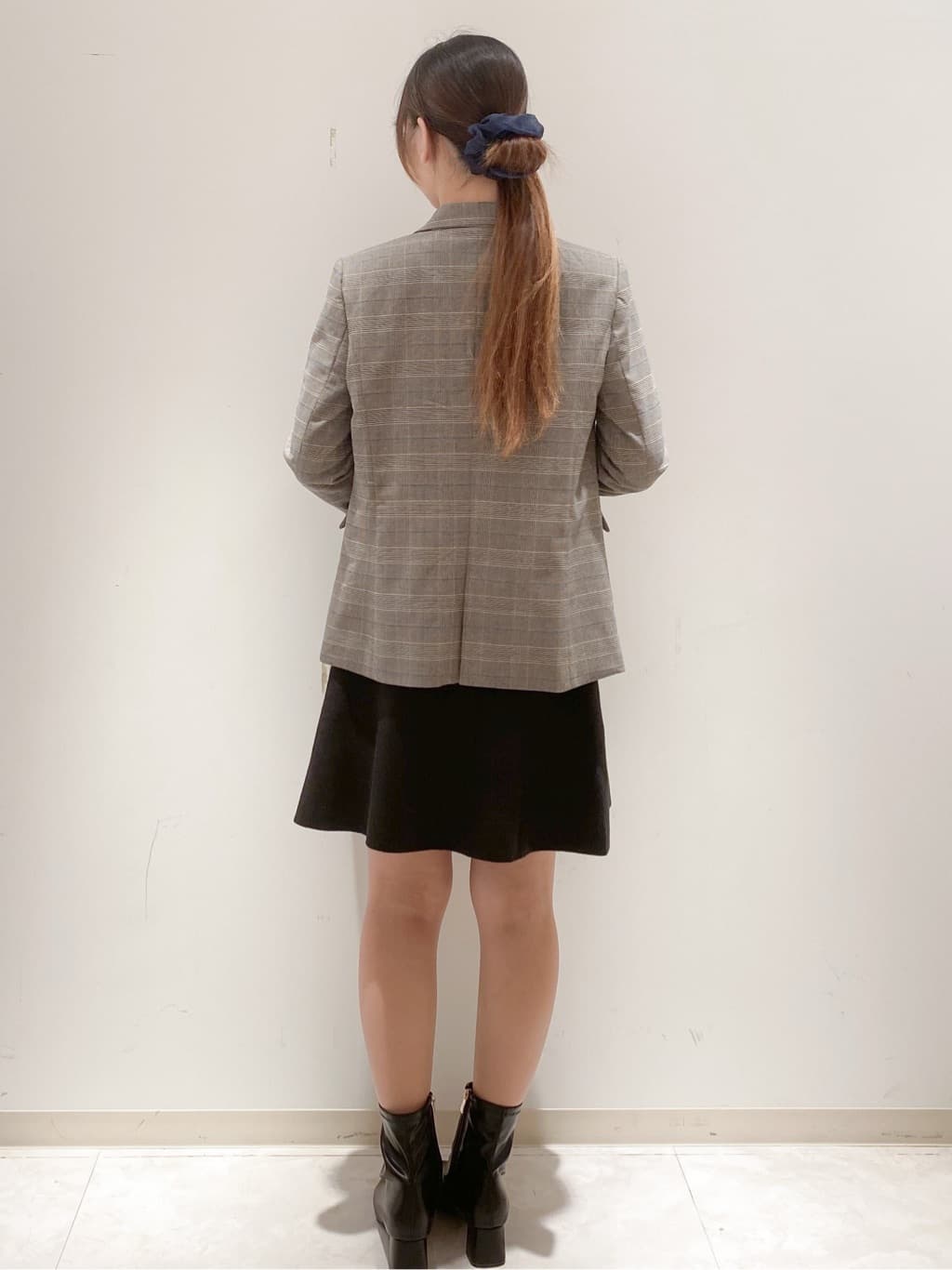 yurinaさんの「index｜パール調パーツ付きクルーネックニット【洗濯機OK】《8col／XS～3L》」を使ったコーディネート