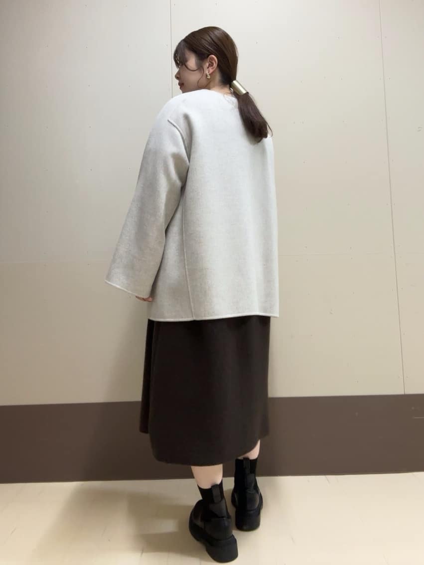 Atsumiさんの「UNTITLED｜【ミディ丈/軽やか】セミラグランリバー コート」を使ったコーディネート