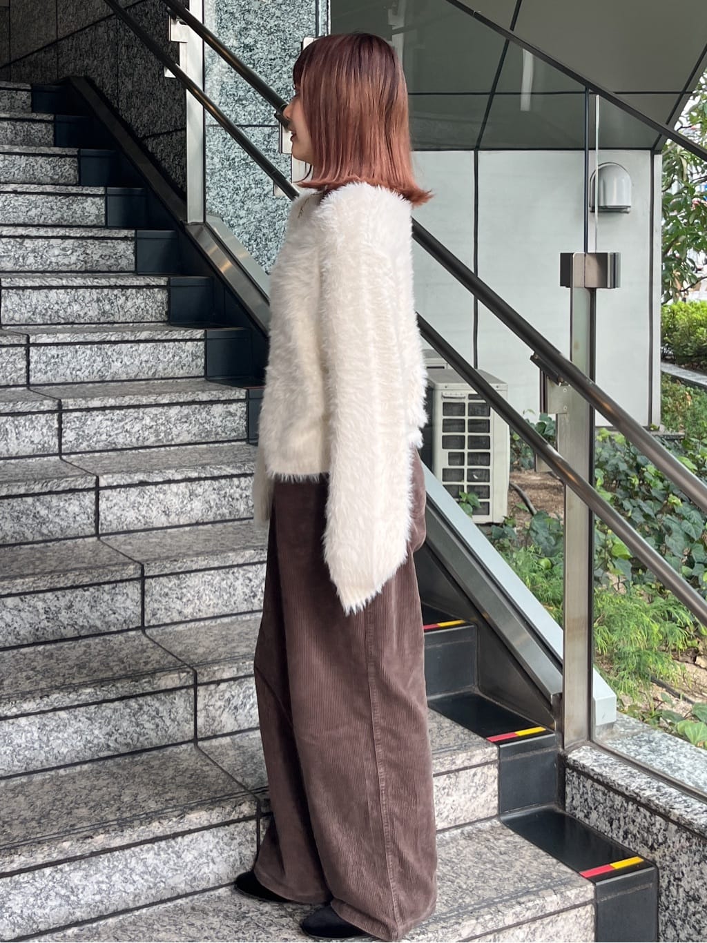 HANNAさんの「OPAQUE.CLIP｜ラメシャギーニット【洗濯機OK】」を使ったコーディネート