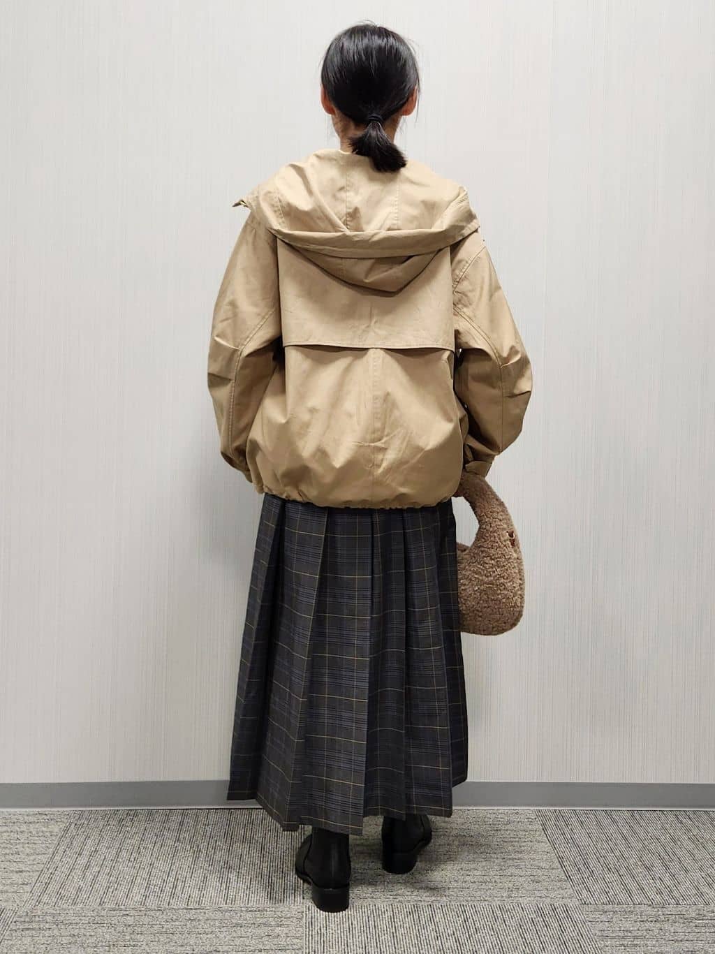 naraさんの「Dessin｜【洗える】Dサガラ刺繍ワッペン付きニット」を使ったコーディネート