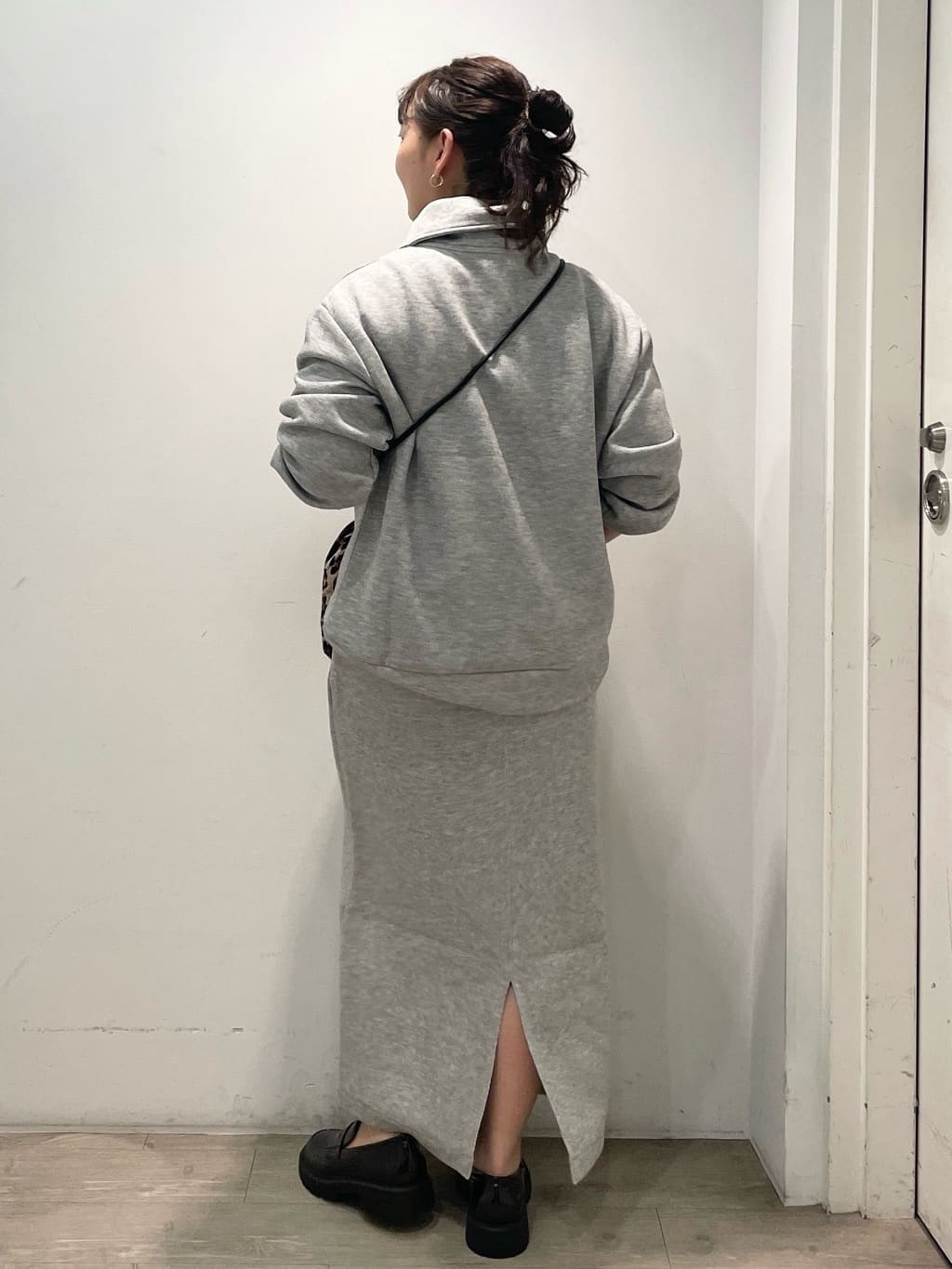 sumicaさんの「OPAQUE.CLIP｜シアーリブニット【洗濯機OK】」を使ったコーディネート
