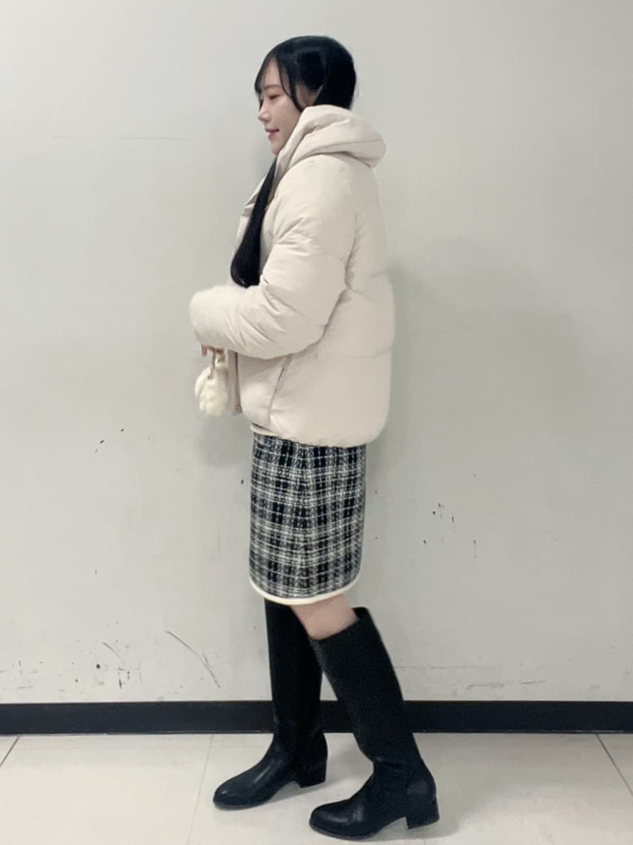 Hitomiさんの「index｜KAWADAダウンショートコート【撥水／洗濯機OK／静電気防止裏地】《XS～LL》」を使ったコーディネート
