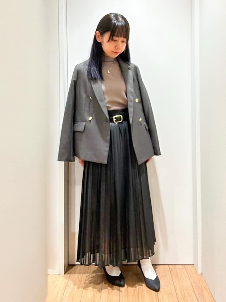 Yumeさんの「grove｜【カセット服】ダブルブレストテーラードジャケット」を使ったコーディネート
