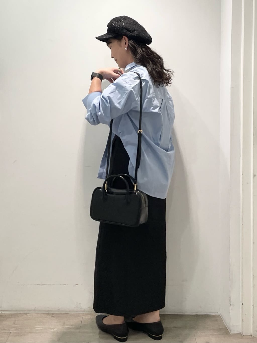 sumicaさんの「OPAQUE.CLIP｜ポケット刺繍レギュラーカラーシャツ【洗濯機OK】」を使ったコーディネート