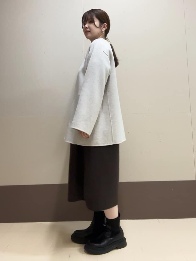 Atsumiさんの「UNTITLED｜【ミディ丈/軽やか】セミラグランリバー コート」を使ったコーディネート