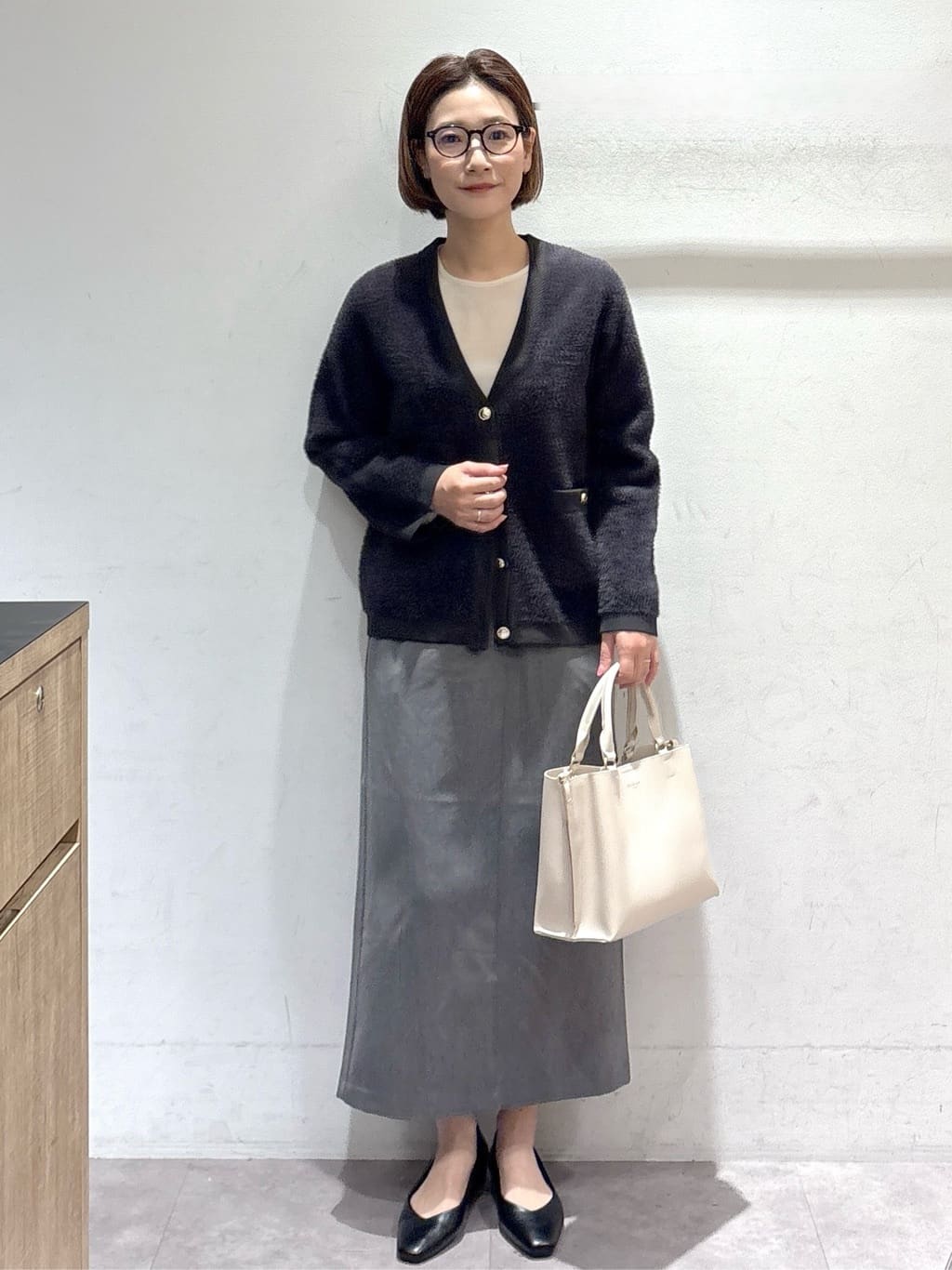 たけねぇさんの「OPAQUE.CLIP｜フロッキーチュールトップス【洗濯機OK】」を使ったコーディネート