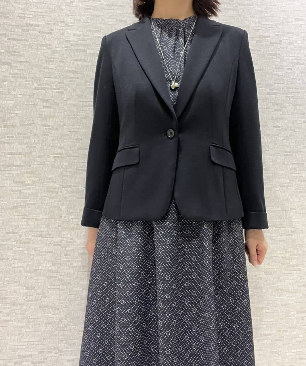 marikoさんの「Reflect｜【SS-4Lサイズ】匠ジャケット／ベーシックテーラード／WEB先行カラーあり」を使ったコーディネート