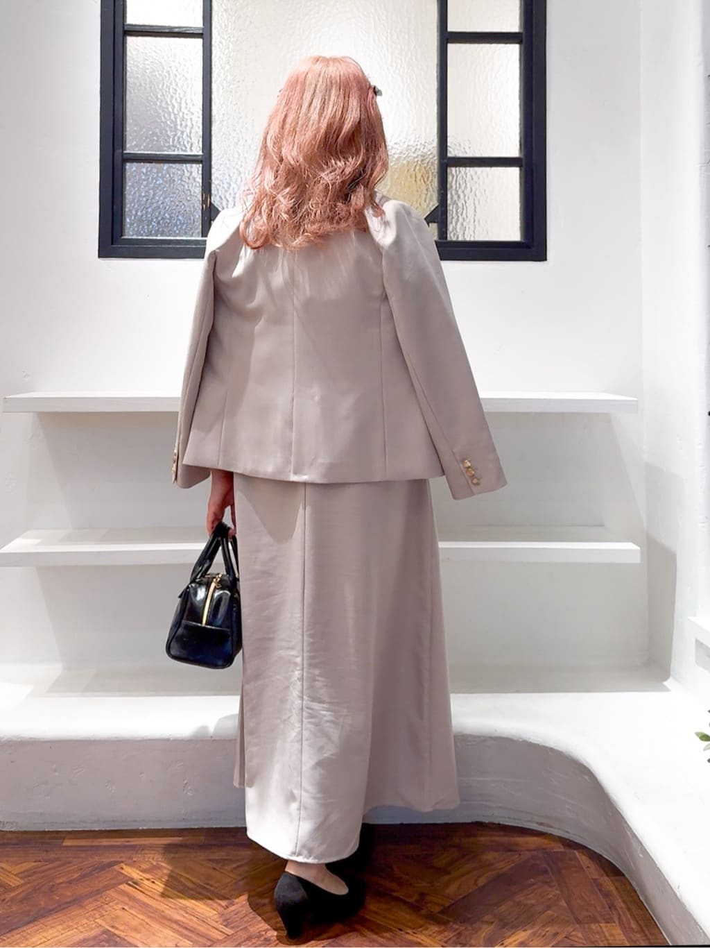 Harukaさんの「grove｜【カセット服】洗えるAラインキャミワンピース」を使ったコーディネート