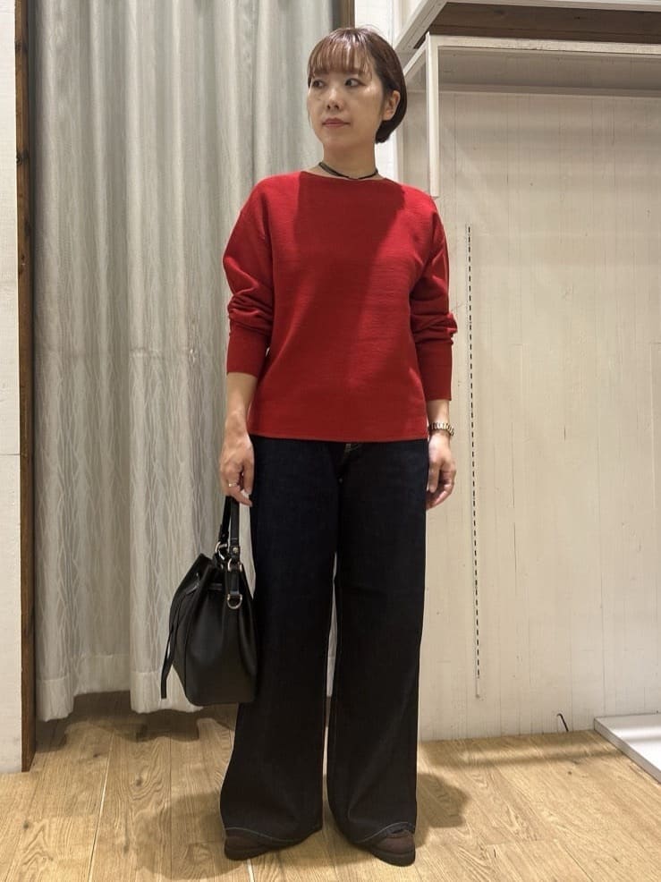 ga_riさんの「THE SHOP TK｜巾着2WAYショルダーバッグ」を使ったコーディネート